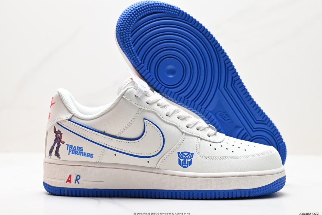 180 耐克Nike Air Force 1 Low 空军一号低帮百搭休闲运动板鞋 BS9055-717