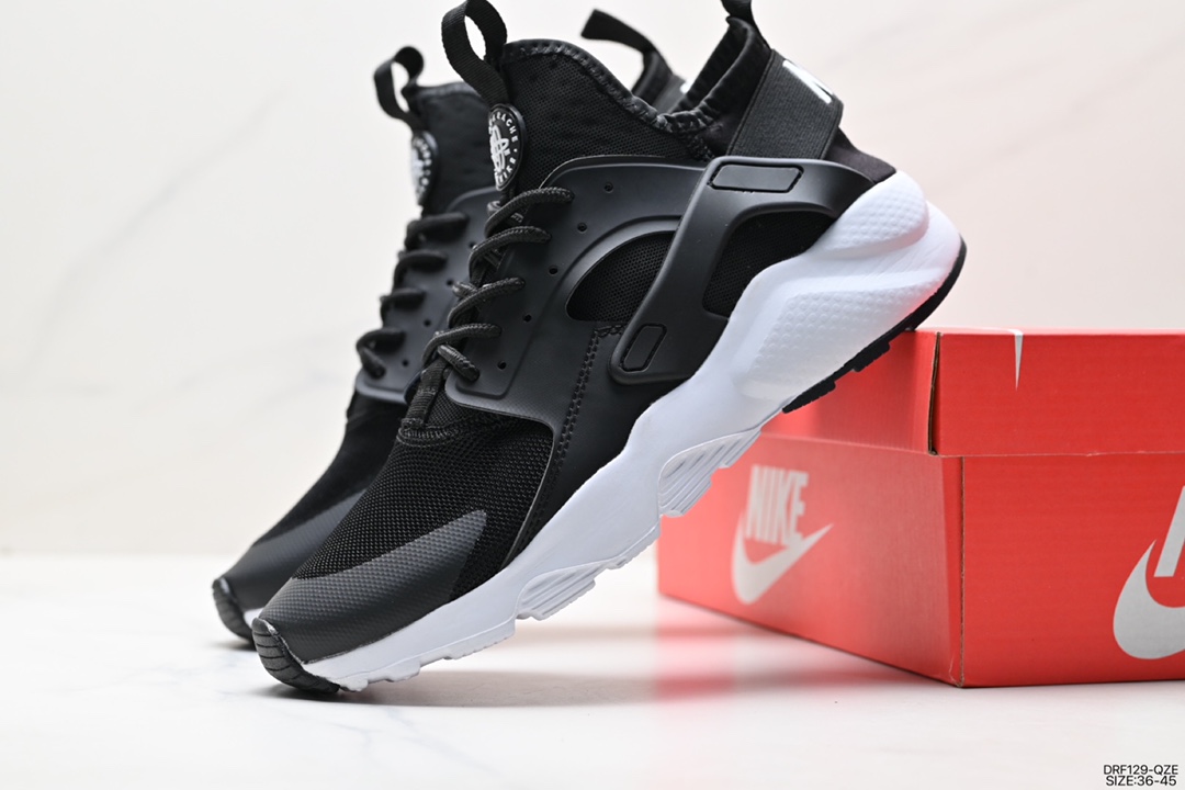 NIKE Air Huarache City Mid Lea Wallace high-top zipper functional style sports running shoes 819685-101