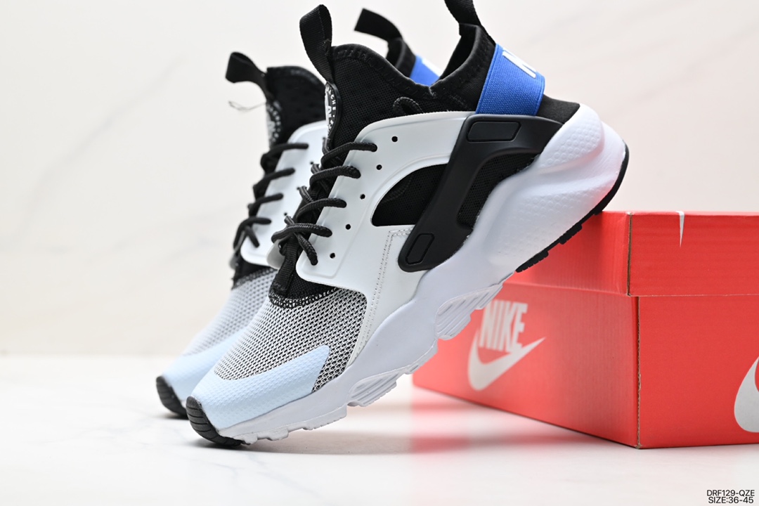 NIKE Air Huarache City Mid Lea Wallace high-top zipper functional style sports running shoes 819685-101