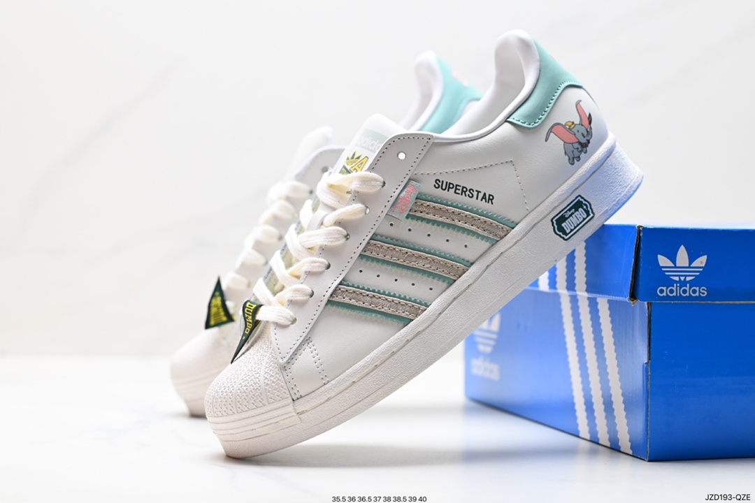 140 阿迪达斯Adidas三叶草 Originals Superstar Pride RM贝壳头板鞋  IE5880