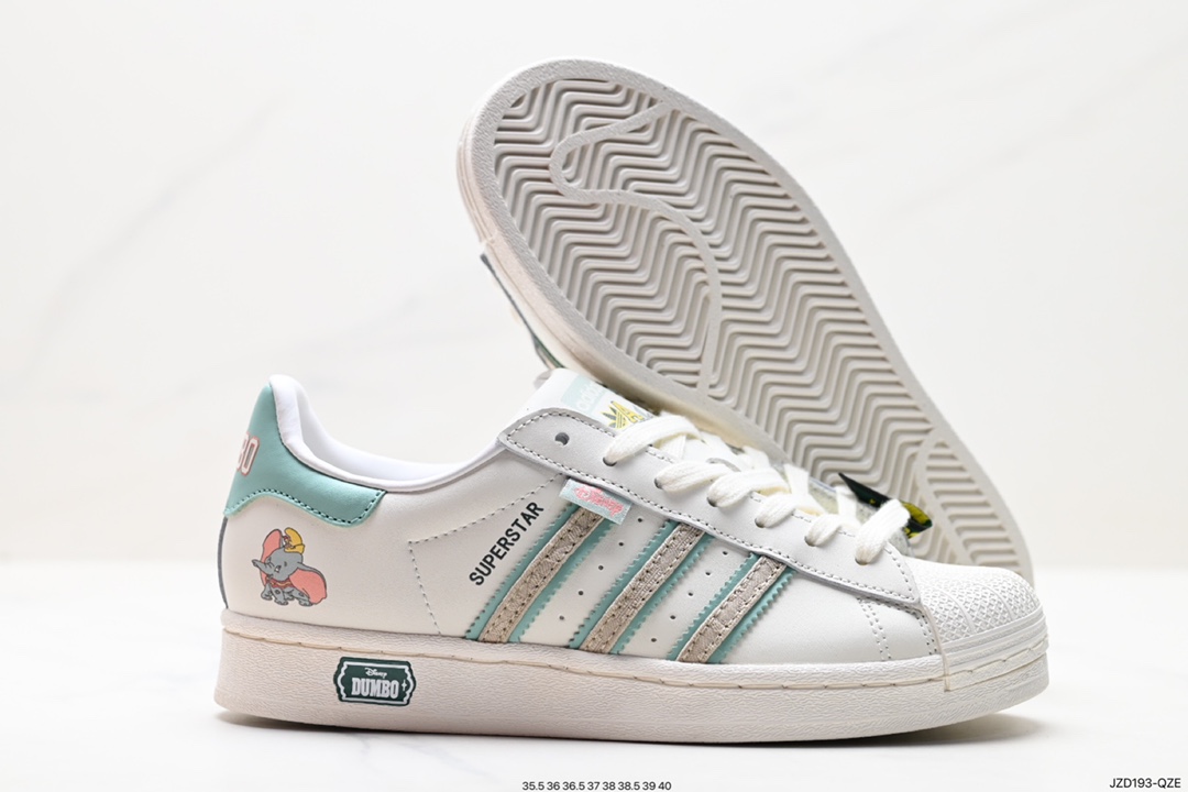 140 阿迪达斯Adidas三叶草 Originals Superstar Pride RM贝壳头板鞋  IE5880