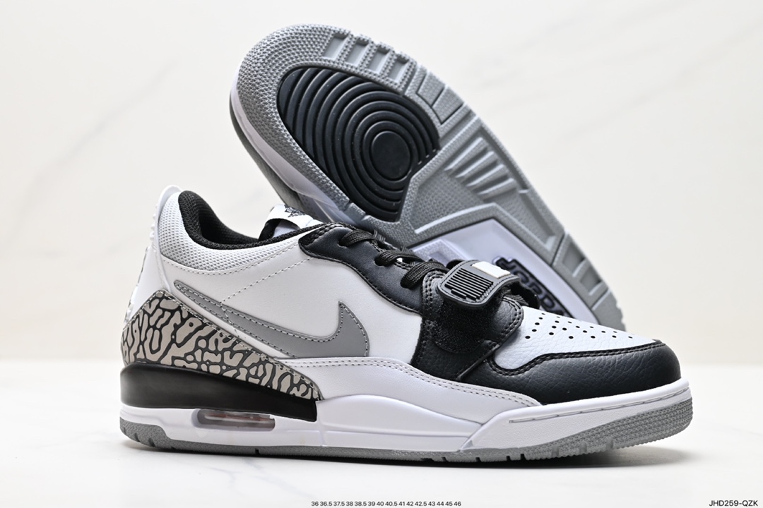 190 耐克Nike Air Jordan Legacy 312 Low”White/Pine Green“乔丹篮球鞋  CD7069-002