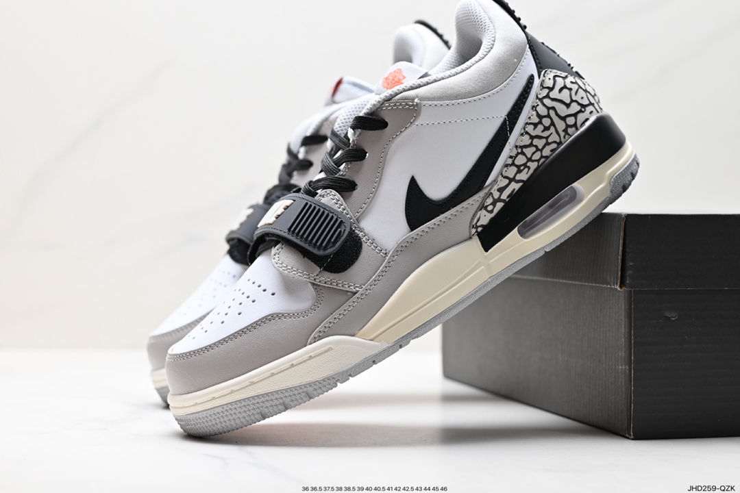 190 耐克Nike Air Jordan Legacy 312 Low”White/Pine Green“乔丹篮球鞋  CD7069-002