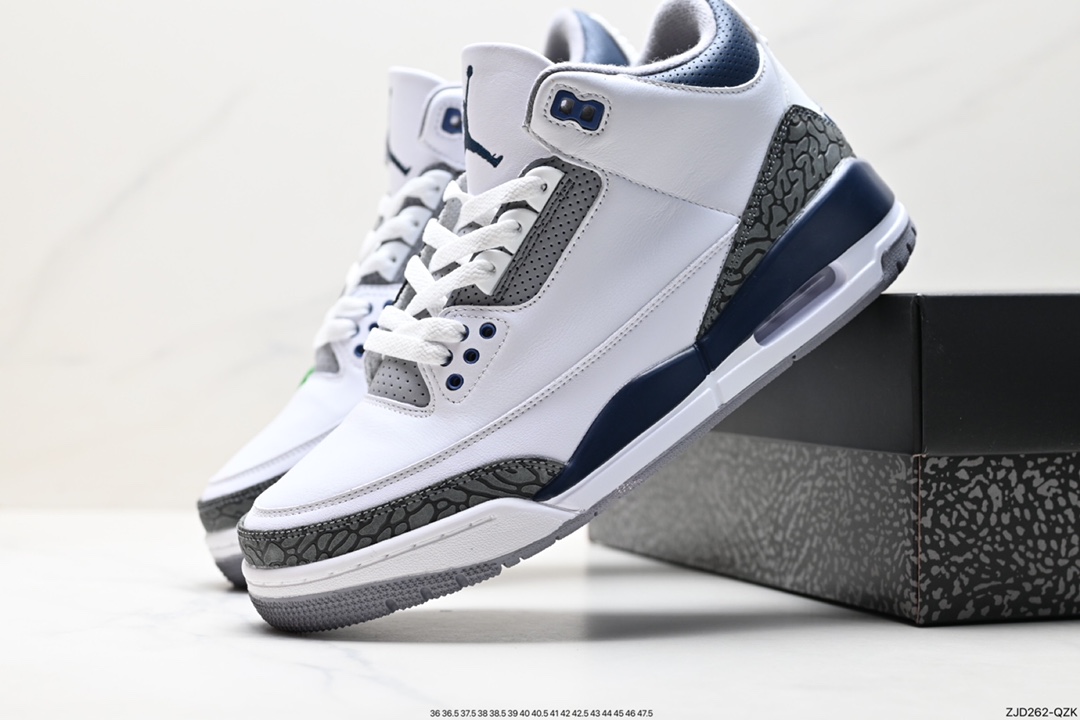 Air Jordan 3 Retro ”Hide and Sneak“ 白灰棕 CT8532-140