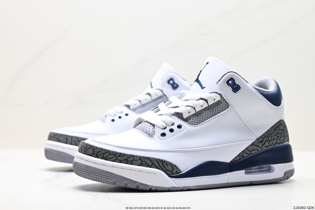 Air Jordan 3 Retro ”Hide and Sneak“ 白灰棕 CT8532-140