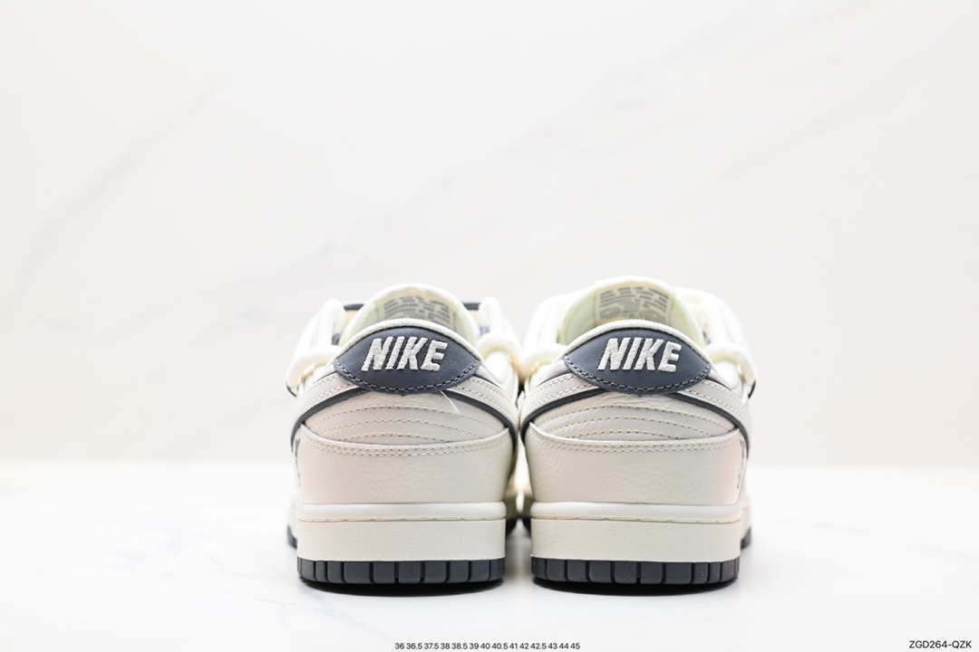 290 耐克NK Dunk Low Retro ”DIY绑带高端定制“ 低帮休闲运动板鞋  FC1688-136