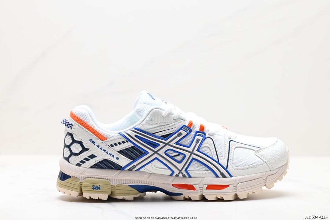 150 Asics Gel-Kahana 8 系列 浅灰 亚瑟士经典户外跑鞋 1011B109-203