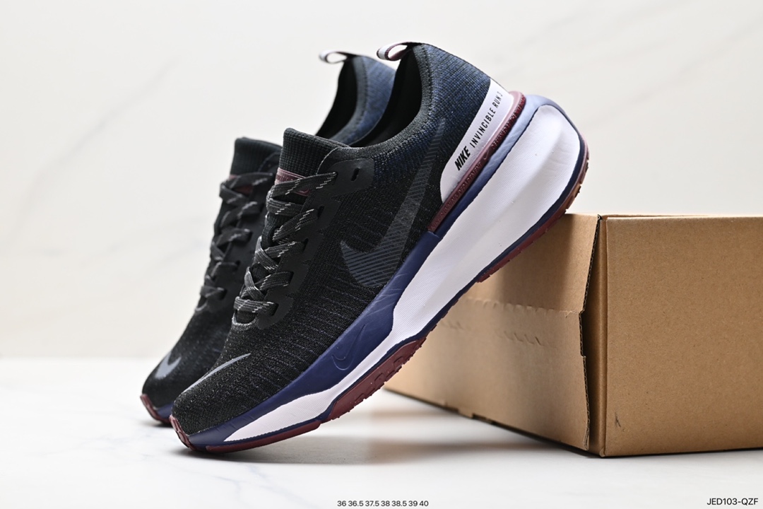 150 耐克NIKE ZOOMX INVINCIBLE RUN FK3 短跑马拉松系带系列轻量休闲运动慢跑鞋  DR2660-004