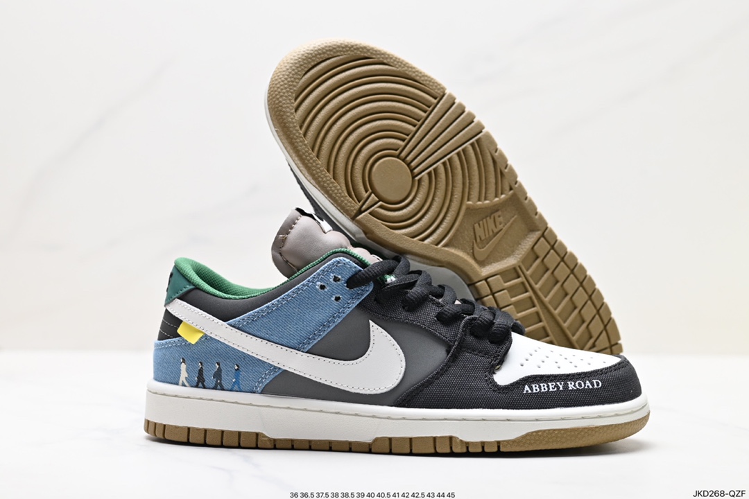 160 耐克Nike SB Dunk Low 扣篮系列 复古低帮休闲运动滑板板鞋 FD2608-106