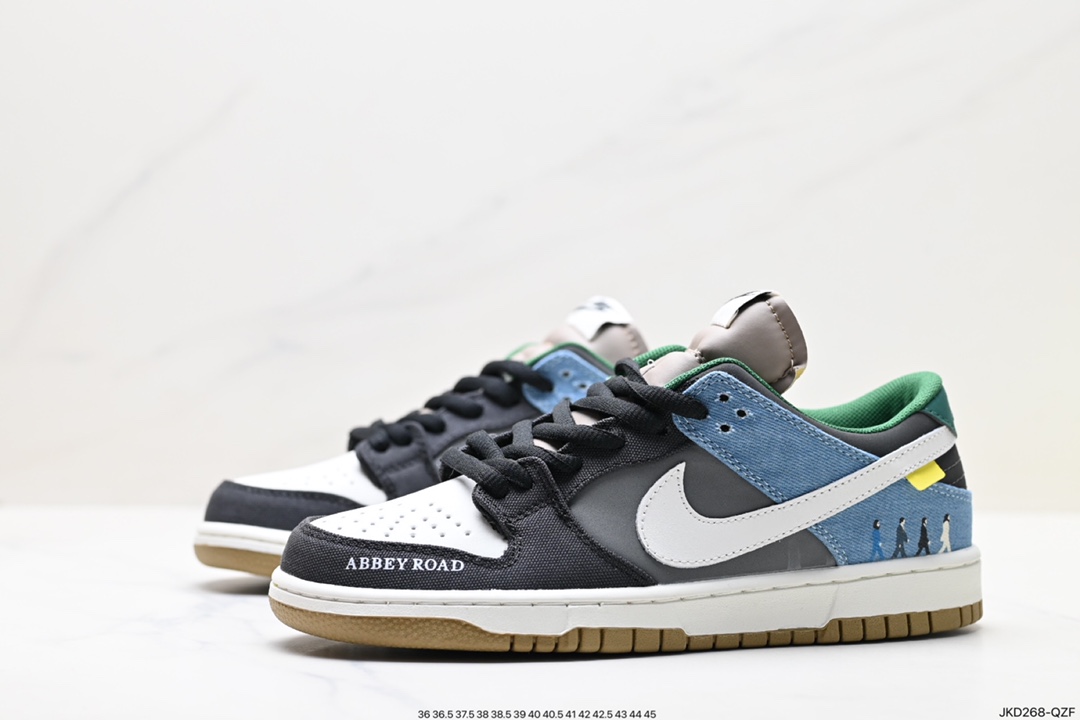 160 耐克Nike SB Dunk Low 扣篮系列 复古低帮休闲运动滑板板鞋 FD2608-106