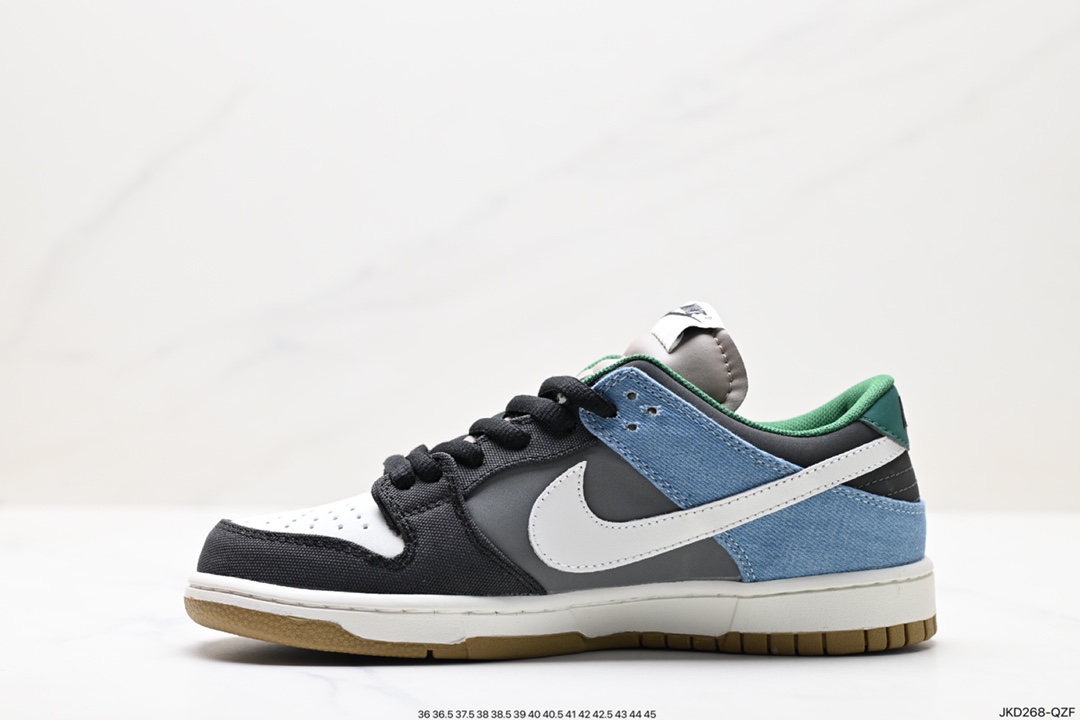 160 耐克Nike SB Dunk Low 扣篮系列 复古低帮休闲运动滑板板鞋 FD2608-106