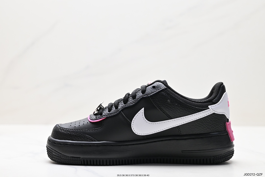 180 Nike WMNS Air Force 1 Shadow 马卡龙军空一号轻增量高低帮搭百板鞋 CU4743-001