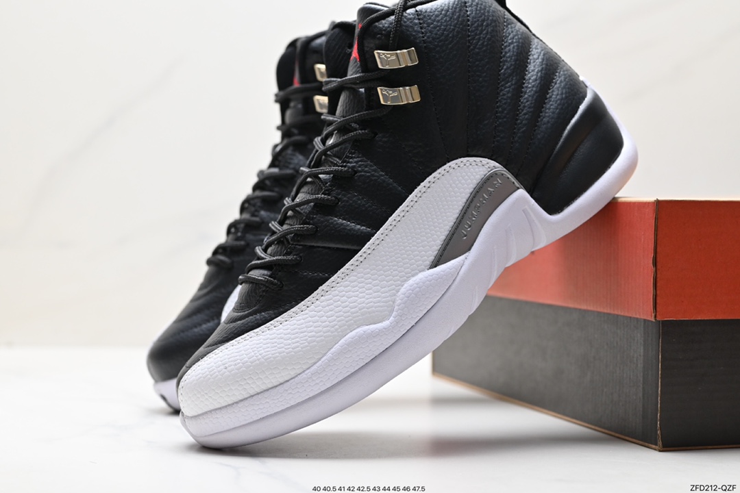 280 Air Jordan 12 "Stealth" AJ12 乔12 乔丹12代酷灰  CT8013-116