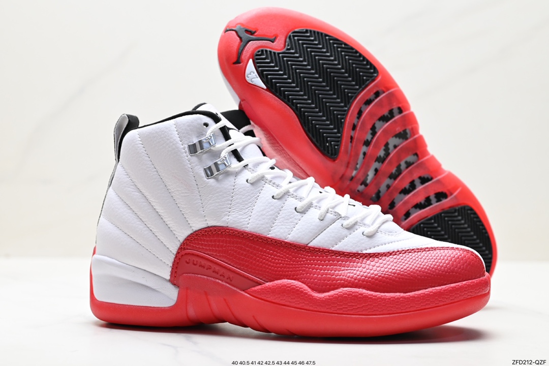 280 Air Jordan 12 "Stealth" AJ12 乔12 乔丹12代酷灰  CT8013-116