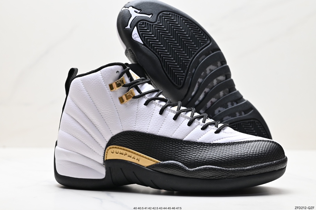 280 Air Jordan 12 "Stealth" AJ12 乔12 乔丹12代酷灰  CT8013-116