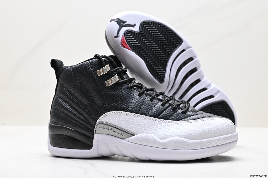 280 Air Jordan 12 "Stealth" AJ12 乔12 乔丹12代酷灰  CT8013-116