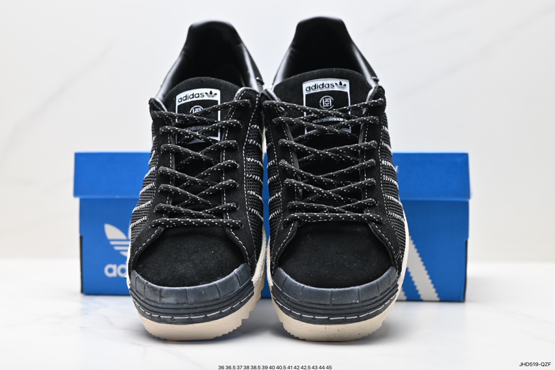 190 阿迪达斯Adidas三叶草 PNS Superstar 贝壳头系列低帮经典百搭休闲运动板鞋  IE8879