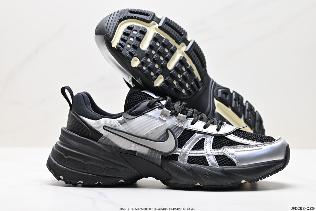 170 耐克NIKE V2K RUN跑步鞋复古风潮 网面透气运动鞋  FD0736-100