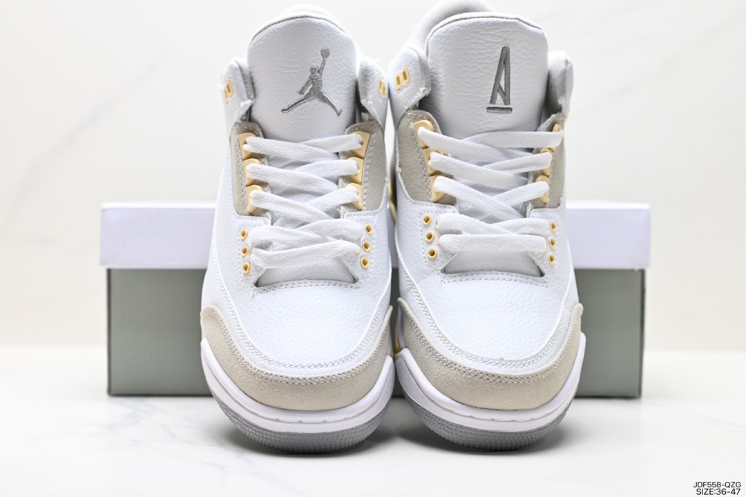 125 耐克Nike Air Jordan 3 RetroDesert Cement"迈克尔·乔丹AJ3代中帮复古休闲运动文化篮球鞋  DH3434-110