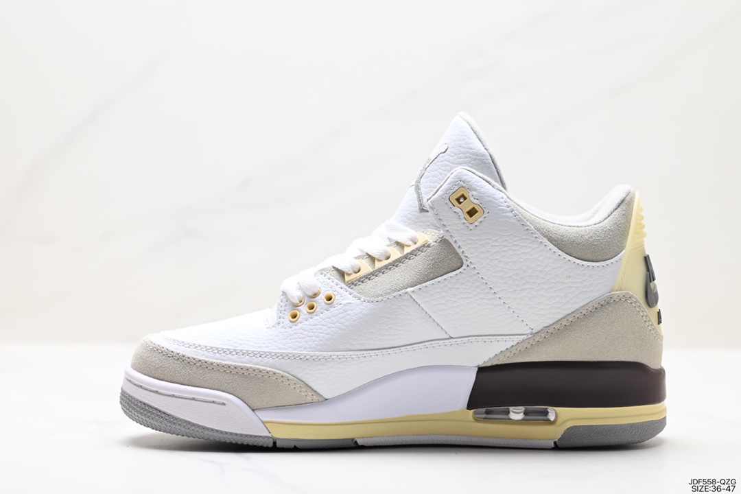 125 耐克Nike Air Jordan 3 RetroDesert Cement"迈克尔·乔丹AJ3代中帮复古休闲运动文化篮球鞋  DH3434-110