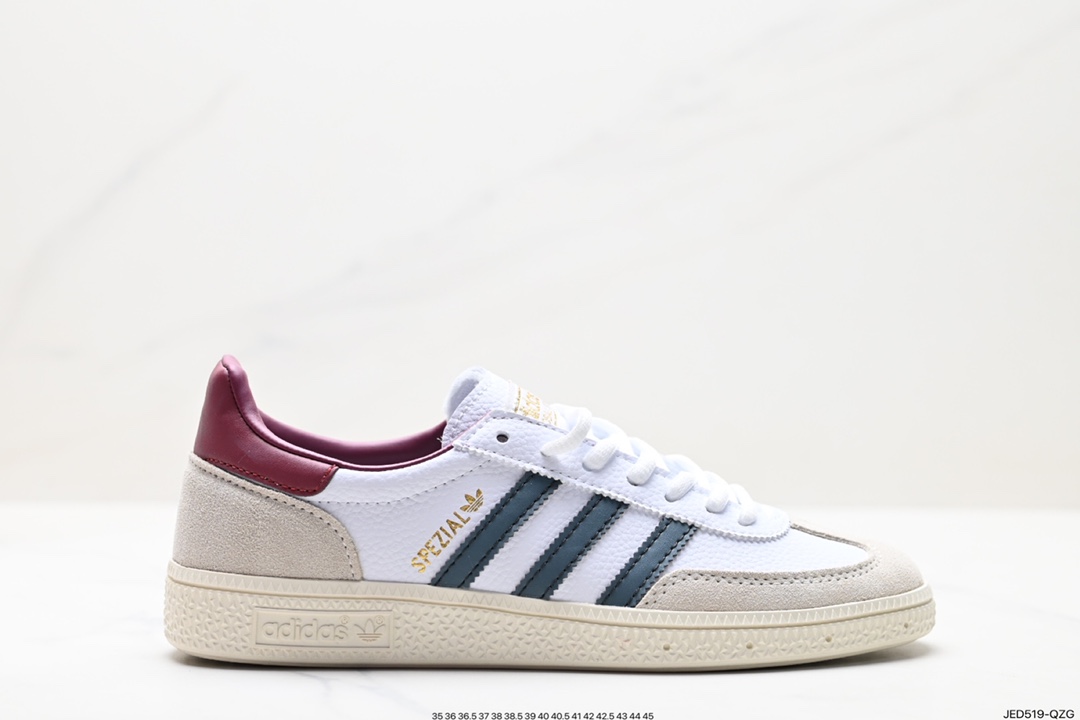 150 Adidas Handball Spezial”Brown“手球运动员系列低帮复古男女百搭板鞋情侣休闲鞋  IF3742