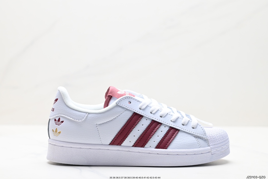 140 阿迪达斯Adidas三叶草 Originals Superstar Pride RM贝壳头板鞋  GY0976