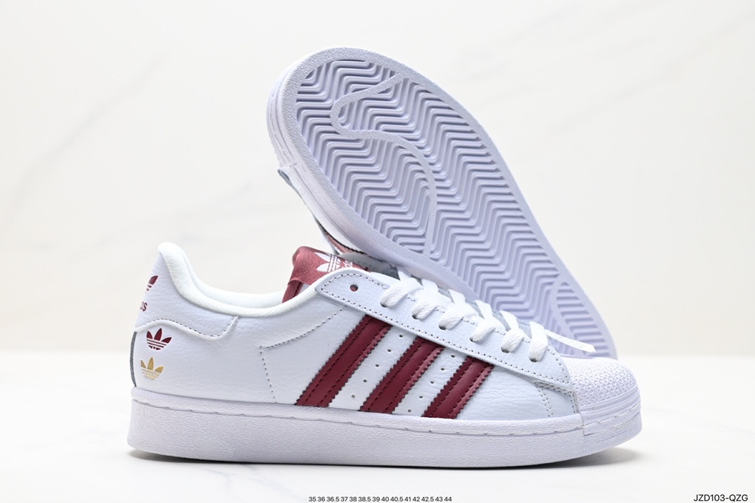 140 阿迪达斯Adidas三叶草 Originals Superstar Pride RM贝壳头板鞋  GY0976