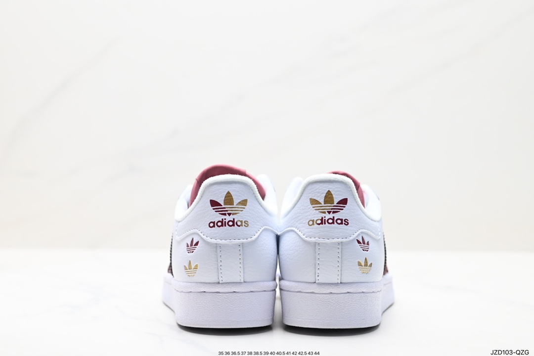 140 阿迪达斯Adidas三叶草 Originals Superstar Pride RM贝壳头板鞋  GY0976