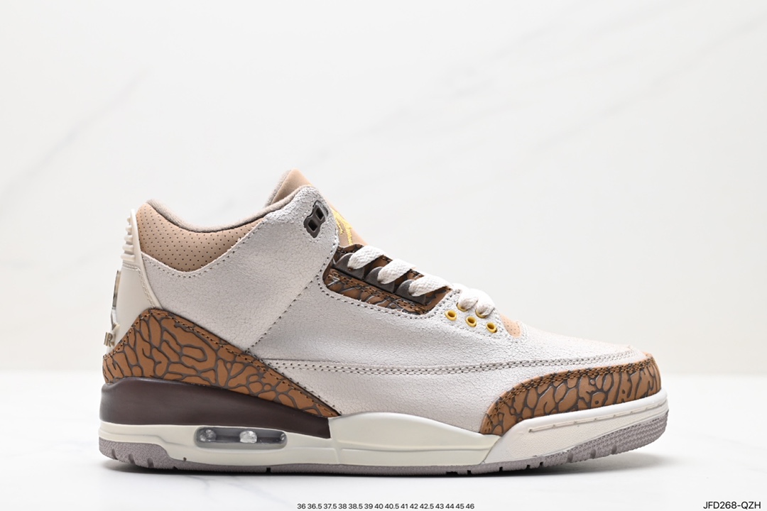 170 Air Jordan 3 Retro ”Hide and Sneak“ 白灰棕  CT8523-102