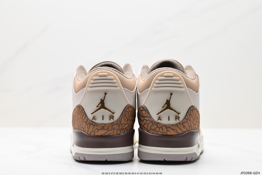 170 Air Jordan 3 Retro ”Hide and Sneak“ 白灰棕  CT8523-102