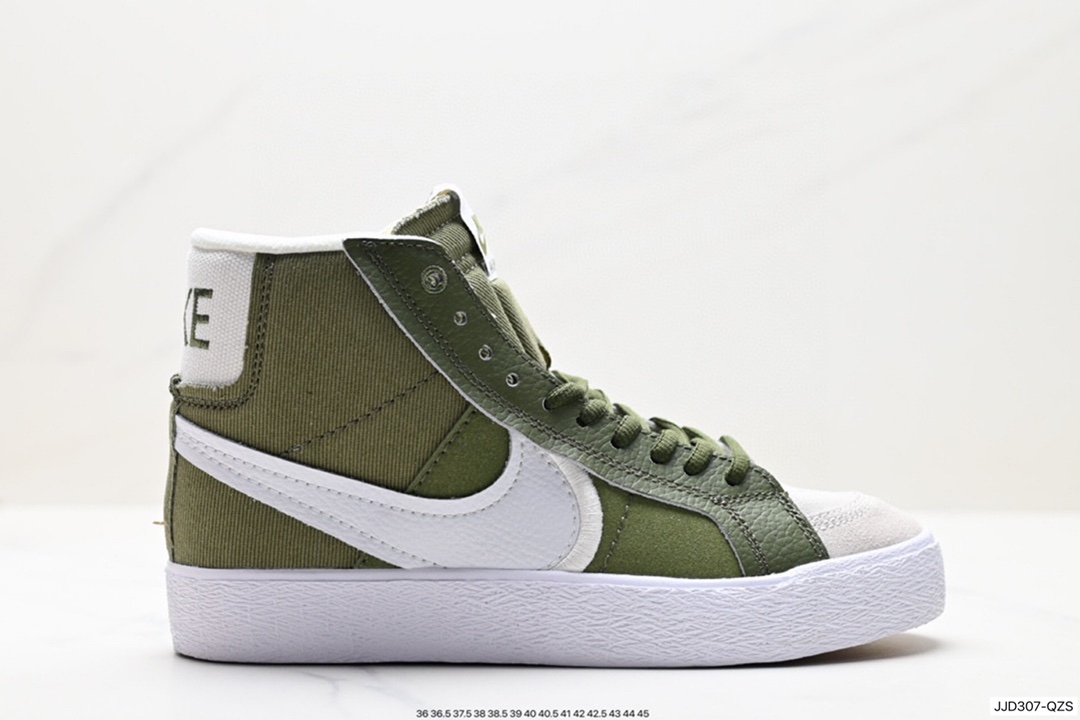 耐克NIKE SB ZOOM BLAZER LOW 开拓者运动鞋高帮板鞋休闲鞋 DZ7587-110