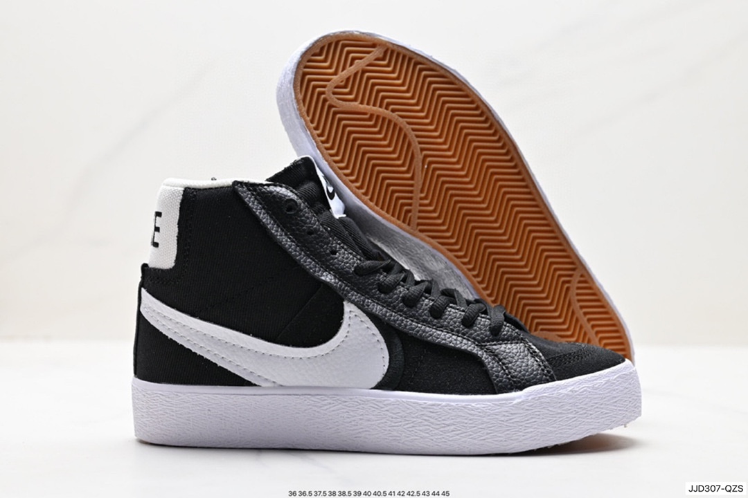 耐克NIKE SB ZOOM BLAZER LOW 开拓者运动鞋高帮板鞋休闲鞋 DZ7587-110