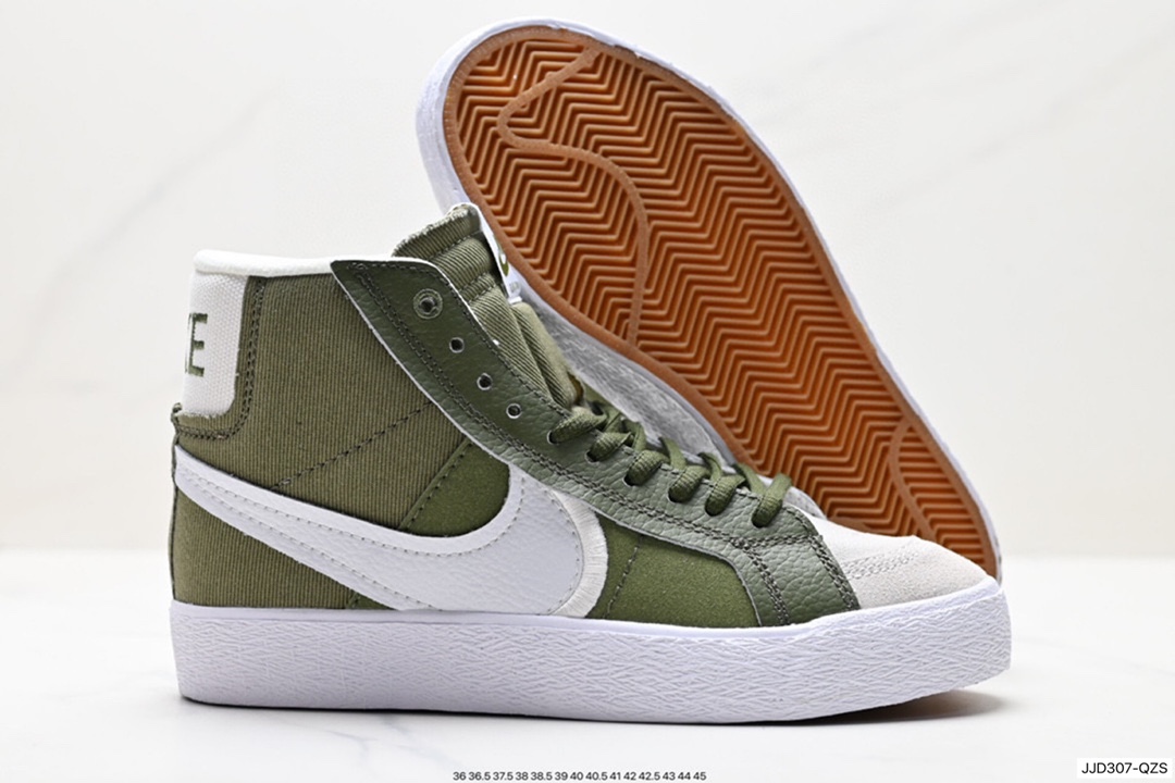 耐克NIKE SB ZOOM BLAZER LOW 开拓者运动鞋高帮板鞋休闲鞋 DZ7587-110