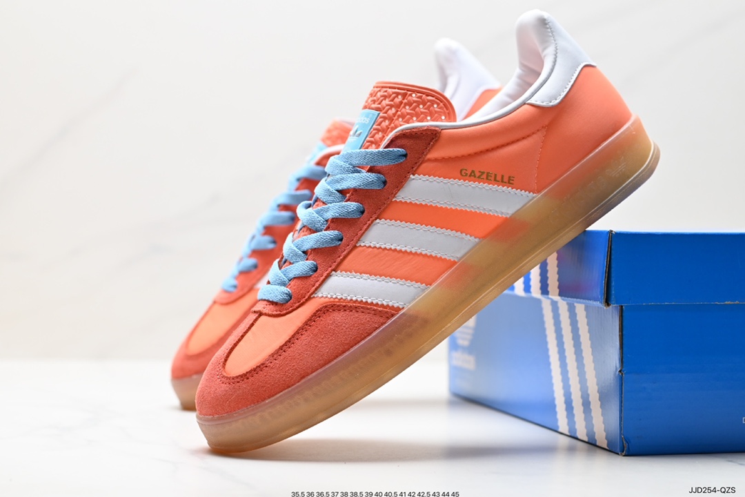 130 阿迪达斯Adidas originals Gazelle Indoor ”浅紫白“ HQ9016