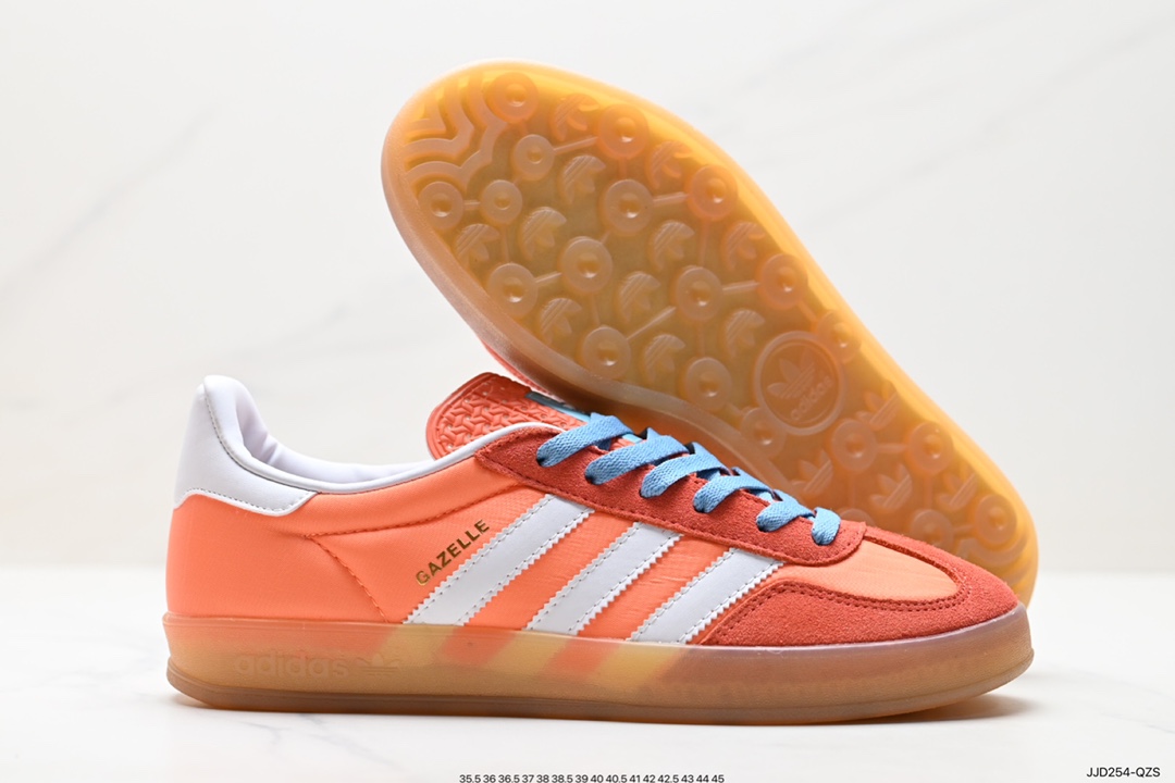 130 阿迪达斯Adidas originals Gazelle Indoor ”浅紫白“ HQ9016