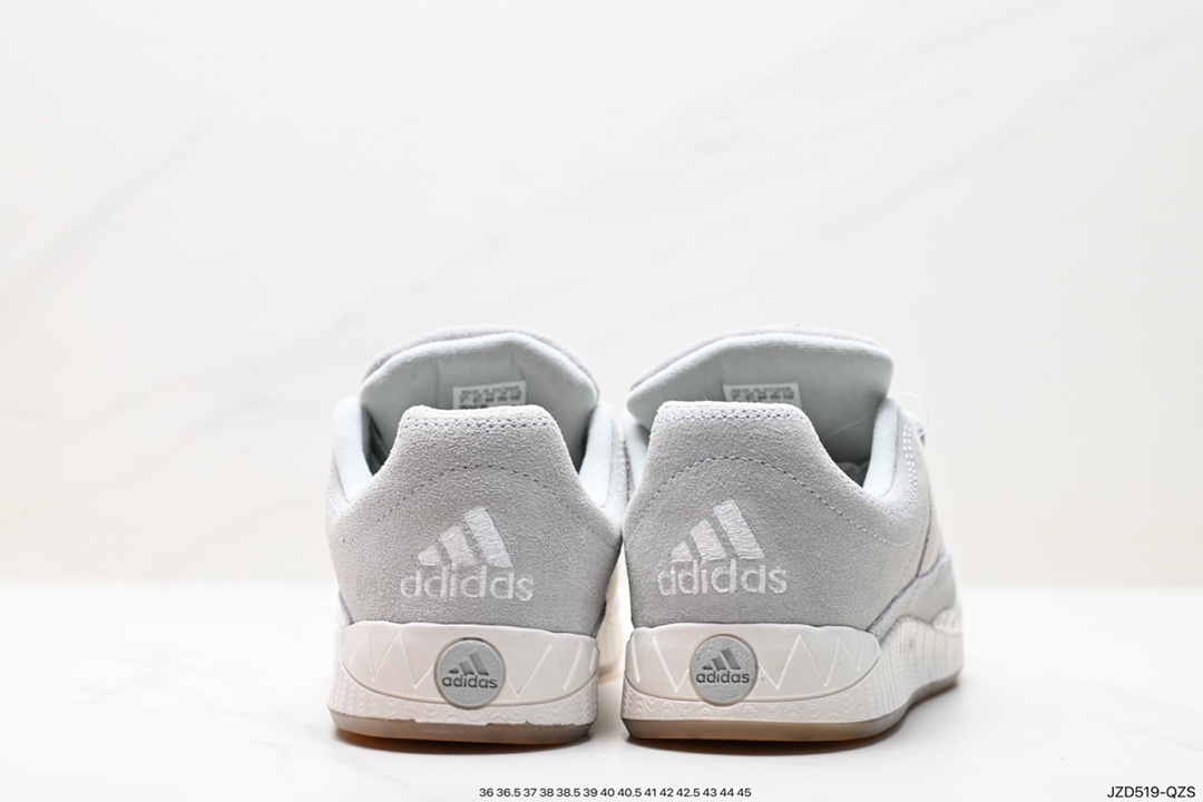 140 Adidas Adimatic Low 马蒂奇系列低帮 复古鲨鱼面包鞋运动休闲滑板板鞋  IE9863