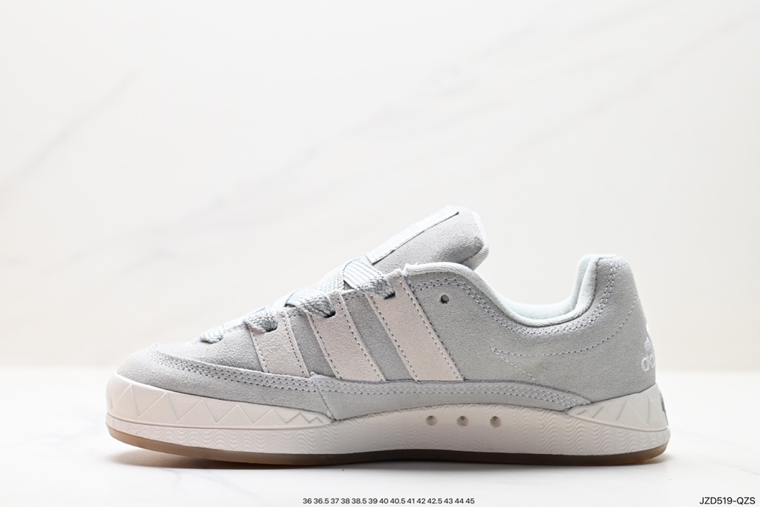 140 Adidas Adimatic Low 马蒂奇系列低帮 复古鲨鱼面包鞋运动休闲滑板板鞋  IE9863