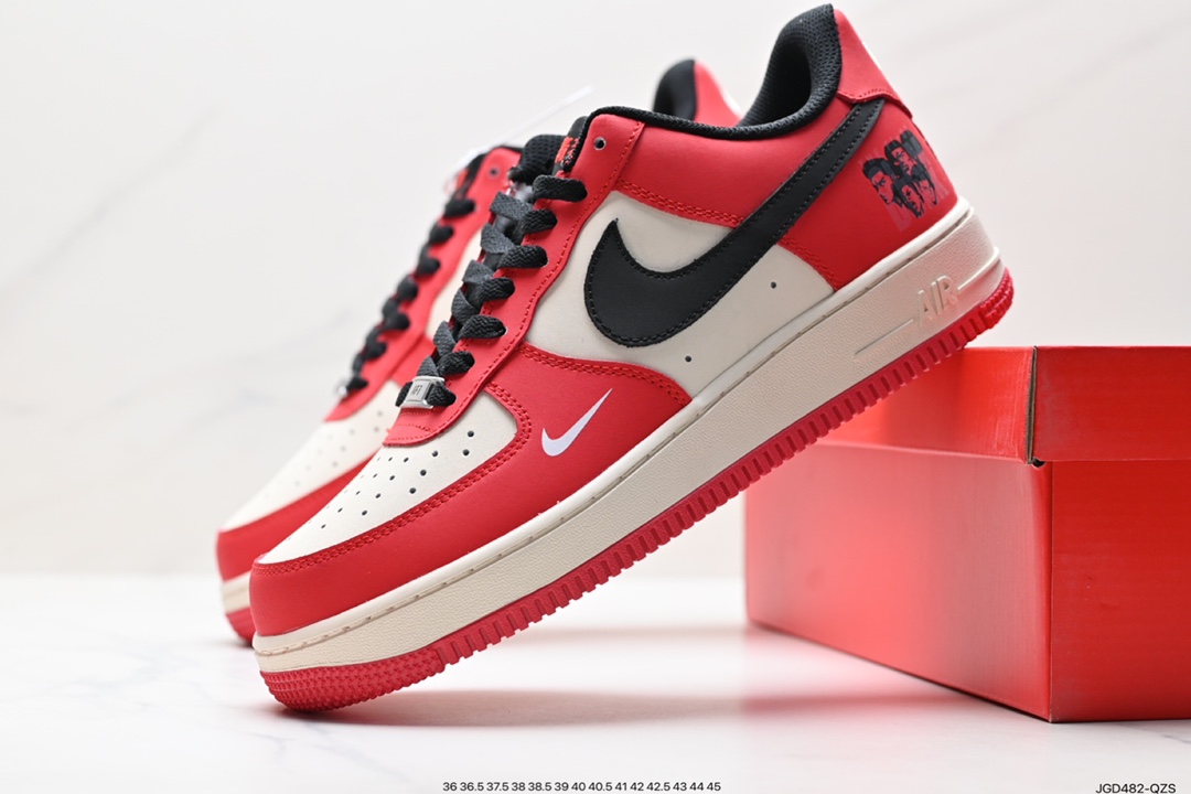 180 耐克Nike Air Force 1 Low 空军一号低帮百搭休闲运动板鞋  BS9055-718