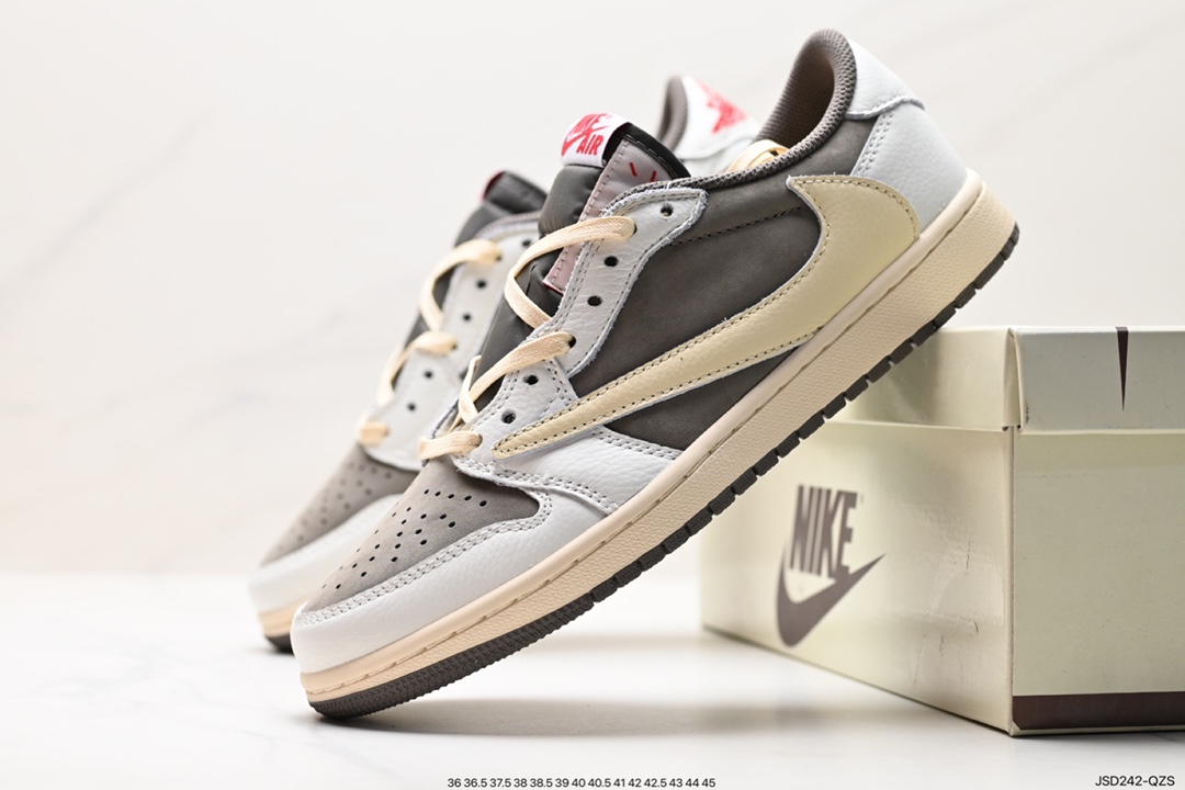 200 Travis Scott x Air Jordan 1 Low 橄榄色 FZ3124-200