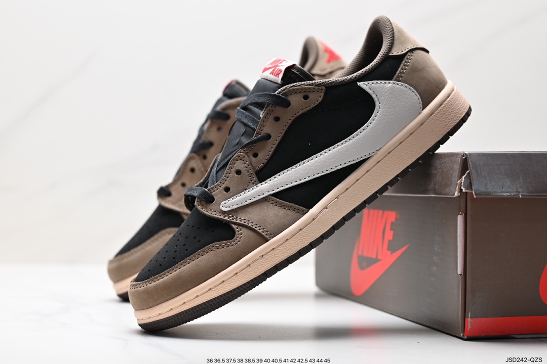 200 Travis Scott x Air Jordan 1 Low 橄榄色 FZ3124-200