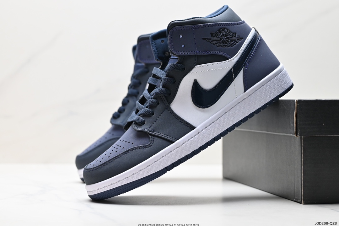 180 Air Jordan 1 Low AJ1乔1中帮休闲板鞋  554725-083