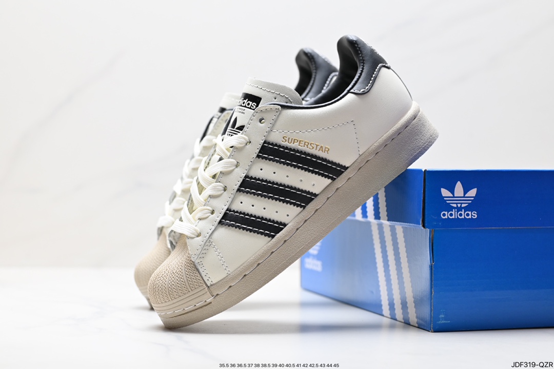 125 阿迪达斯Adidas三叶草 Originals Superstar Pride RM贝壳头板鞋  ID1009