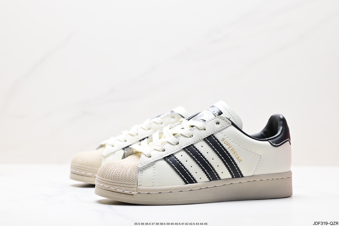 125 阿迪达斯Adidas三叶草 Originals Superstar Pride RM贝壳头板鞋  ID1009