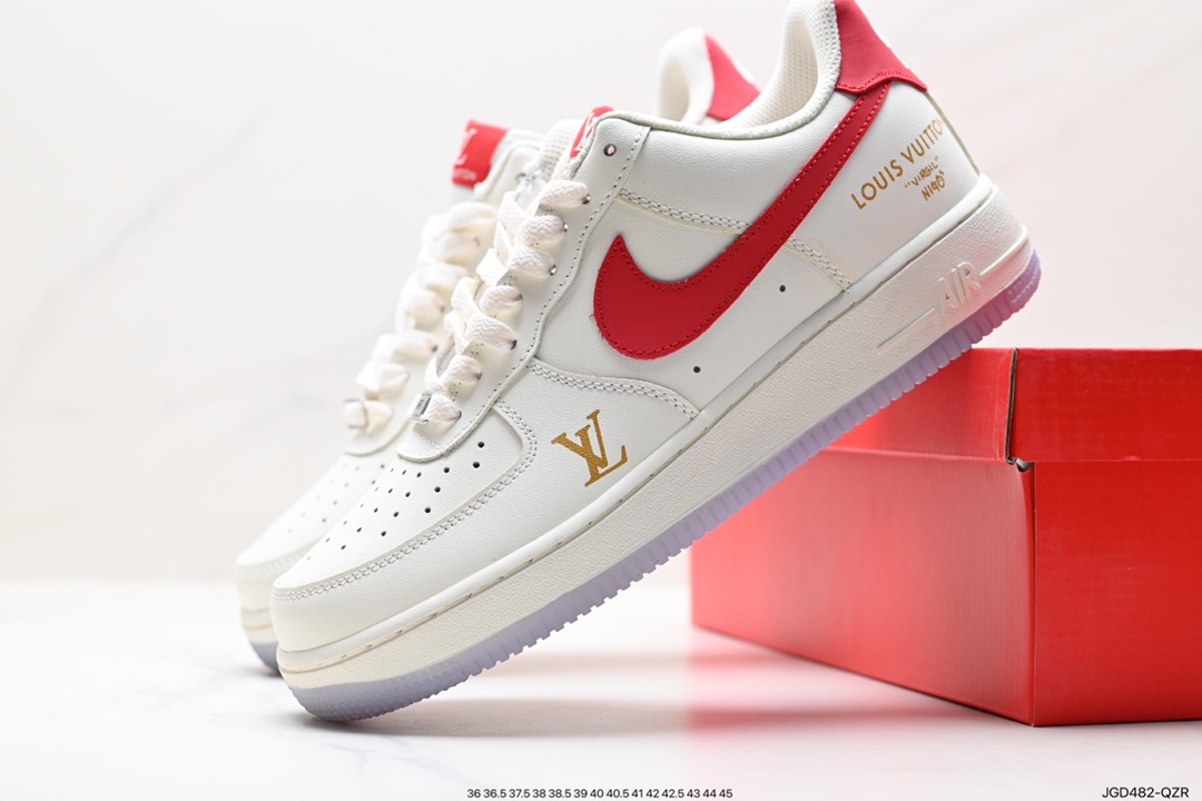 180 耐克Nike Air Force 1 Low 空军一号低帮百搭休闲运动板鞋  BS9055-711