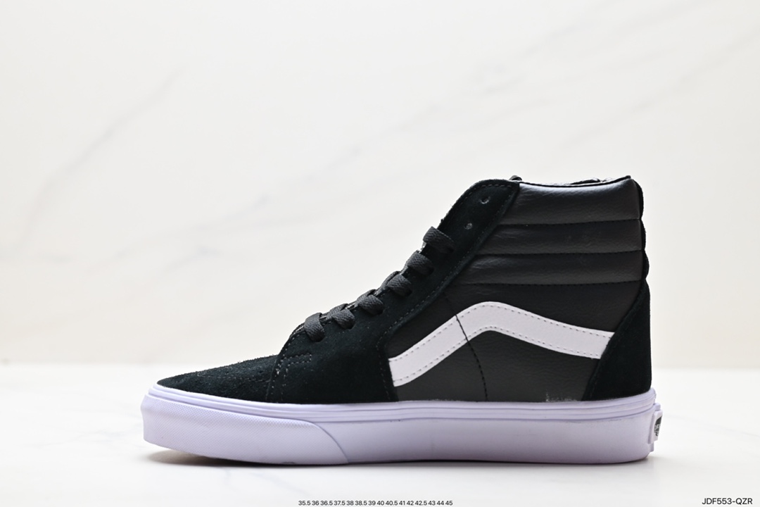 125 加绒万斯Vans Old Skool Platform 黑武士帆布鞋