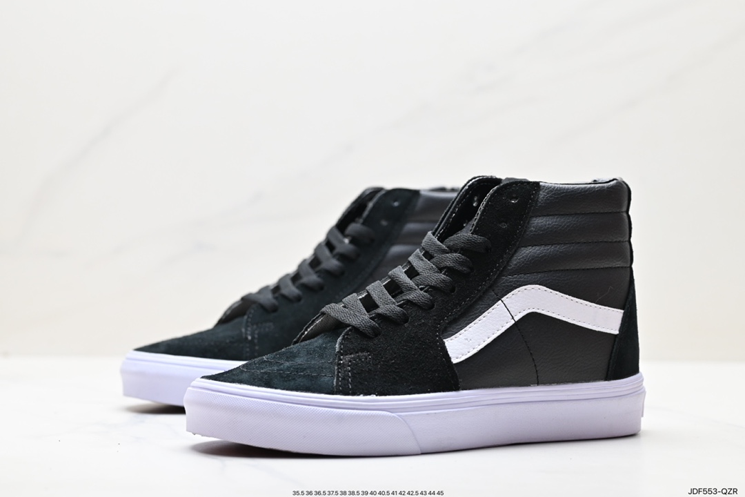 125 加绒万斯Vans Old Skool Platform 黑武士帆布鞋