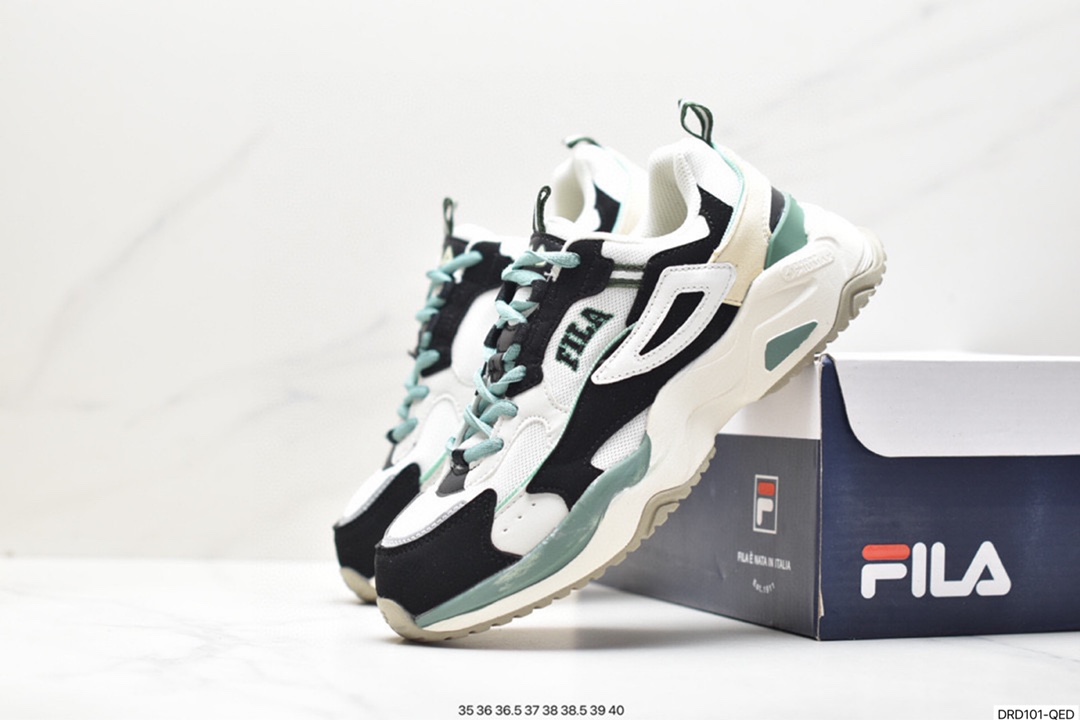 110 斐乐FILA Rayflide F12W242121F 斐乐休闲跑步鞋 织物材质  F12W242121FMT