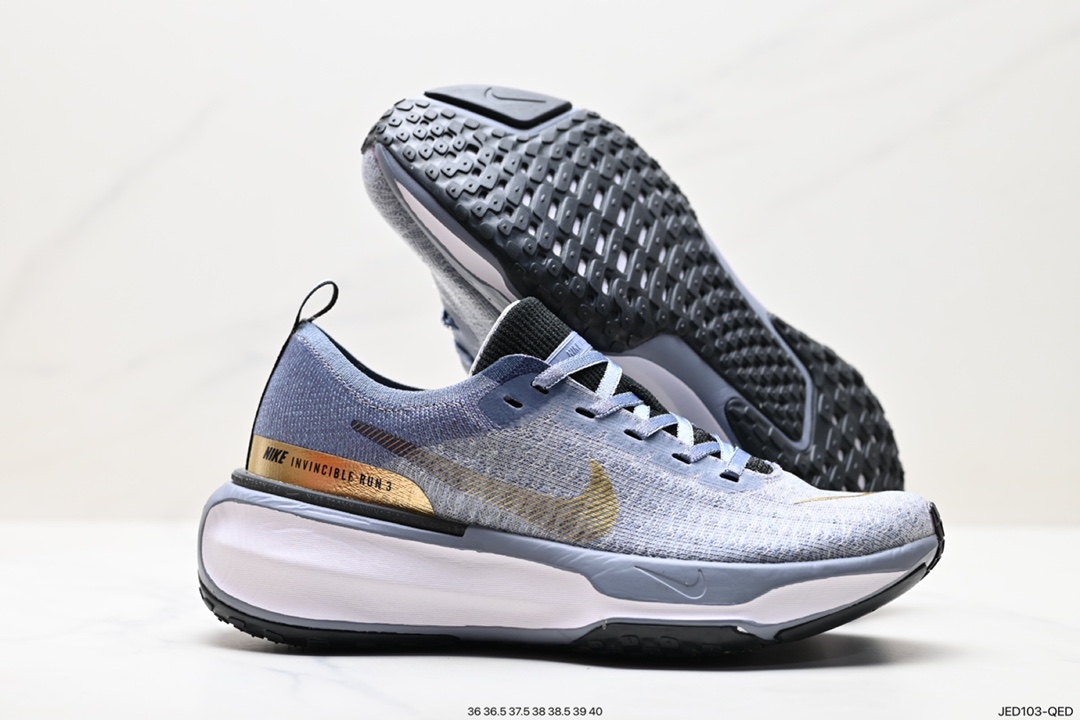 150 耐克NIKE ZOOMX INVINCIBLE RUN FK3 短跑马拉松系带系列轻量休闲运动慢跑鞋  FQ8720-140