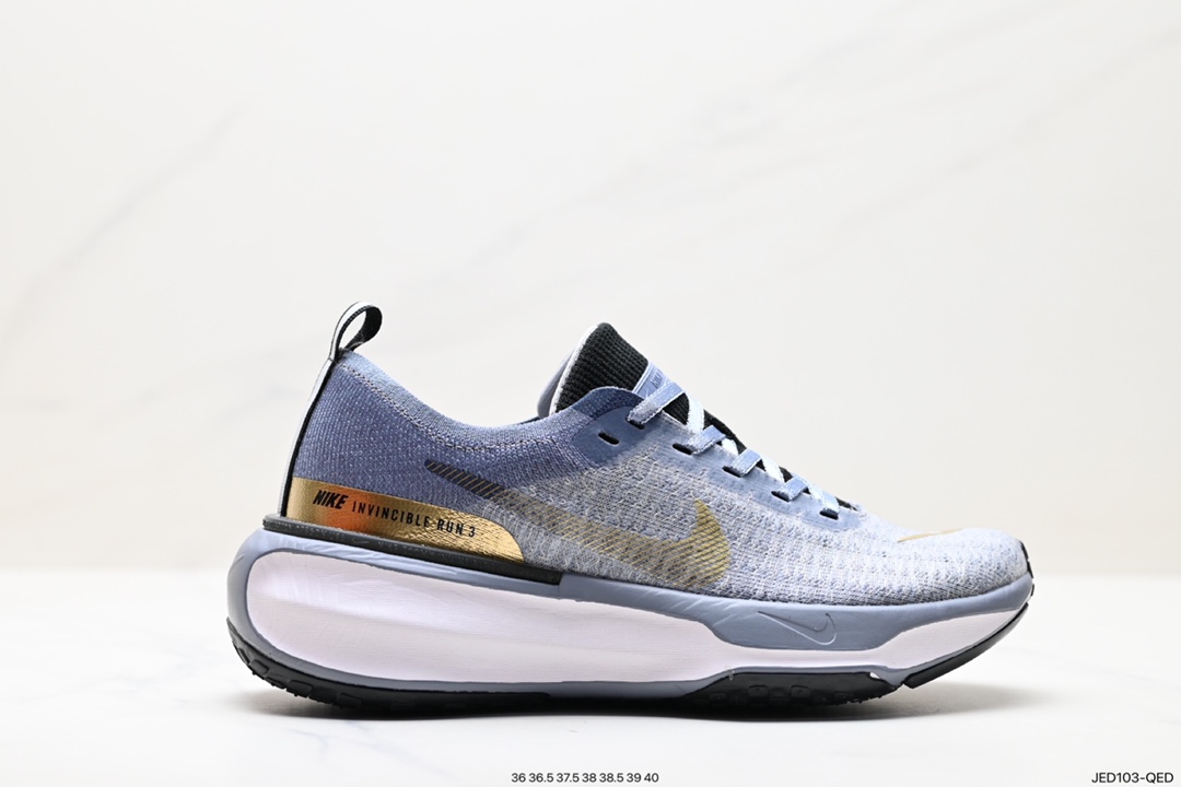 150 耐克NIKE ZOOMX INVINCIBLE RUN FK3 短跑马拉松系带系列轻量休闲运动慢跑鞋  FQ8720-140