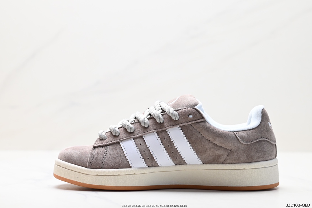 140 Adidas Originals Campus 00s 学院系列 面包风经典复古低帮百搭休闲运动板鞋  HQ8707